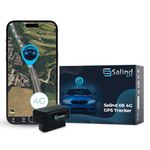 Salind GPS permanent Battery via OBD 2 - Tracker for Vehicles, 4G LTE real Time Monitoring & Tracking Device for Cars, Trucks, Fleets, full global Coverage, Car Tracking with Alarm Notifications