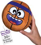 Move2Play, Hilariously Interactive Toy Basketball with Music and Sound Effects, Ball for Toddlers, Birthday Gift for Boys and Girls 1, 2, 3+ Years Old