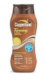Coppertone SPF 15 Tanning Lotion, 8