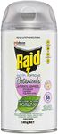 Raid Earth Options Botanicals Automatic Advanced Multi Insect Control System Refill for Flies, Mosquitoes, Ants, Cockroaches, and More, Includes a 100% Plant Extract,185g, 1 Count