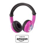 Made for Amazon, Bluetooth BuddyPhones | Play Time in Pink, ages 3–7