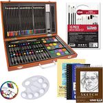 U.S. Art Supply 102-Piece Deluxe Ar