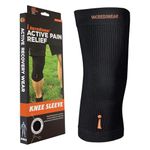 Incrediwear GB702 Knee Sleeve, Black, Medium, 0.03 Pound