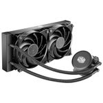 Cooler Master MasterLiquid Lite 240 CPU Liquid Cooler - Dual Dissipation Pump and Dual 120 mm Air Balance Fans