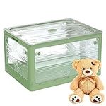 Large Storage Bins with Lids - Fold