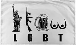 Banger - LGBT - Liberty Guns Beer T