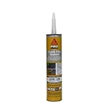 SIKA - Premium grade polyurethane - Sikaflex Crack Flex Sealant - Grey - For horizontal crack repair in concrete - Self-levelling - Paintable - 300 mL