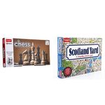 Funskool Kid, Adult Games Chess Set, Black and White & Scotland Yard - A Compelling Detective Game