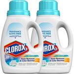 Clorox Liquid Concentrated Color Safe bleach - Free & clear - 33 Oz - 2 pk