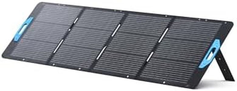 Anker SOLIX PS200 Solar Panel with Adjustable Kickstand, 200W Foldable Portable Solar Charger, IP67 Waterproof, 23% Higher Energy Conversion Efficiency, for Camping, RVs, and Blackouts