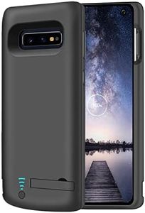 RUNSY [New] Battery Case for Samsung Galaxy S10e, 5000mAh Rechargeable Extended Battery Charging Case, External Battery Charger Case, Adds 1.2X Extra Juice (5.8 inch for Galaxy S10e)