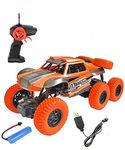 OCTRA 8 Wheel Rock Crawler Remote Control Car 1:20 Scale Rechargeable Monster Truck 4Wd Climber Racing Car Toys For 5 Years Old Kids Boys, Multi color