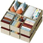 Drawer Organizer Clothes Set of 12 