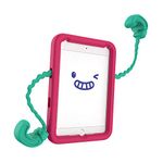 Speck Products Case-E, Fits iPad Mini 4 Case (2019/2020), Case for Kids, Punch Red/Spearmint Green