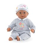 Corolle Bebe Calin Marius Baby Doll - 12"/30cm Poseable Soft Body with Vanilla Scent and Sleepy Eyes That Open and Close, for Kids Ages 18 Months and Up