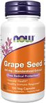 NOW Grape Seed 100 mg,100 Veg Capsules