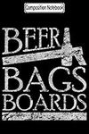 Composition Notebook: Beer Bags Boa
