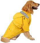 HDE Dog Raincoat Double Layer Zip R