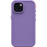 OtterBox iPhone 15 (Only) FRĒ Series Waterproof Case with MagSafe (Designed by LifeProof) - Rule of Plum (Purple), Waterproof, 60% Recycled Plastic, Sleek and Stylish