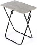 LIVIVO Folding Tray Side Table For 