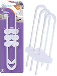 Dreambaby Sliding Cabinet Child Safety Locks - U Shaped for Knobs and Handles