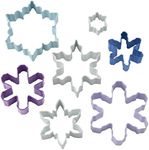 Wilton Holiday Cookie Cutter Set, Snowflake - 7Piece, N/A