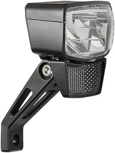 AXA Dynamo LED Headlight Nxt 60 Steady Switch Black 60 Lux