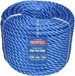 Faithfull FAIRB22060 Blue Poly Rope 6mm 220m