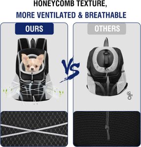 Pawaboo Dog Carrier Backpack, Black, Medium – Pet Travel Bag