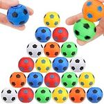 Soccer Fidget Spinner, Stress Ball Gyro for Kids Adults, Mini Handheld Desk Spinning Toy Bulk, Goodie Bag Stocking Stuffer, Classroom Party Favor Prize for Carnival Christmas 36 PCS