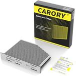 CARORY Cabin Air Filter w/Activated Carbon for Select 2005-2022 Volkswagen/VW Audi Models - Beetle, CC, Eos, Golf, GTI, for Jetta, Passat, R32, for Tiguan, Rabbit, A3, Q3, TT,RS, TTS, Quattro