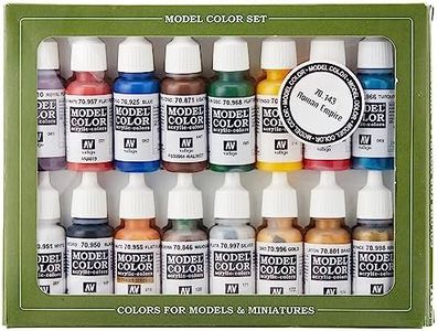 Vallejo Model Color - Imperial Rome - Set di accessori da modellismo, 16 Pezzi, Multicolore