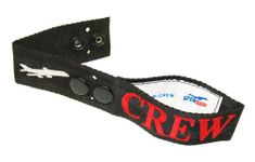 Airline Secure Crew Bag Tag - Embroidered