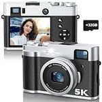 5K Digital Camera for Photography a