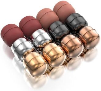 Evnlo 12 Pairs Strong Hijab Magnets Pinless Hijab Pins for Women, Multi Use Magnetic Pins for Hijab Scarf Shirts Dress and Clothes