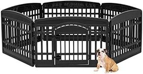 IRIS USA Dog Playpen, 6-Panel 24" P