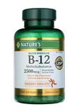 Nutravique Nature B B-12 Methycobalamin, 300 Quick Dissolve Tablets for Energy, Heart and Nervous system