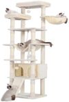 Heybly Tall Cat Tree,78 inch Multi-