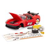 DRIVEN by Battat – Toy Take-Apart Sports Car for Kids – 34pc Red Toy Car Playset – STEM Toy Car with Mini Tool – Lights & Sounds Toy Car – 3 Years + – Take-Apart Sports Car (34pc)