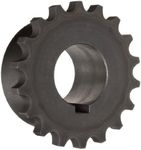 Martin 5016 Roller Chain Coupling, Sintered Steel, Inch, 16 Teeth, 1 1/4" Bore, 3 25/32" OD, 1 7/16" Length, 4000 rpm Max Rotational Speed, 1/4" x 1/8" Keyway