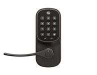 Yale | LiftMaster Smart Lock with Keypad Lever- Works with myQ App & Key by Amazon in-Garage Delivery When paired with Smart Garage Hub (Sold Separately), Oil Rubbed Bronze