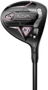 Cobra Golf 2022 LTDX Max Fairway Gloss Black-Elderberry (Women's, Right Hand, UST Helium Nanocore, Ladies Flex, 3w-18.5)