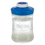 2nd Fermentation Bottle 848ml with Blue Lid for Storing and Drinking Milk & Water Kefir