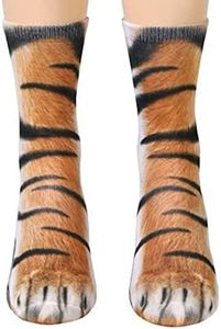 FreeNFond Funny Animal Paw Socks Gag Gifts for White Elephant Gift Exchange