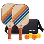 Pickleball Paddle Set of 2 Fibergla