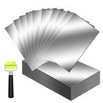 MaxEarn 20 Pcs 276mil/7mm Car Sound Deadening Mats mit Sound Deadener Roller, 40x25cm/15.7x9.8inch Car Insulation Foil Foam, Self-Adhesive Heat Shield Pad 21.53 SQFT for Trunk Hood Door Floor Ceiling