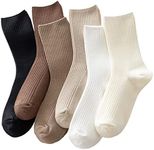 ACCFOD 9-11 Crew Socks for Women, S