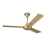 V-Guard Exado Pro As Anti Dust High Speed Ceiling Fan For Home|Energy Efficient|400 Rpm|Powerful Air Delivery Of 240 M3/Min|Dust Repellent Technology|Easy To Clean|Imperial Gold,1 Star,?1.2 Metres