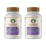 Maharishi Ayurveda Cardimap | Natural Blood Pressure Regulation | Herbal Blend for Hypertension | Rapid Effect | 2 Months Pack | 120 Tablets (60 Tablets x 2)