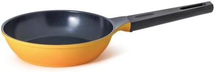 Neoflam Amie Induction Fry Pan, Yellow, 20 cm Size